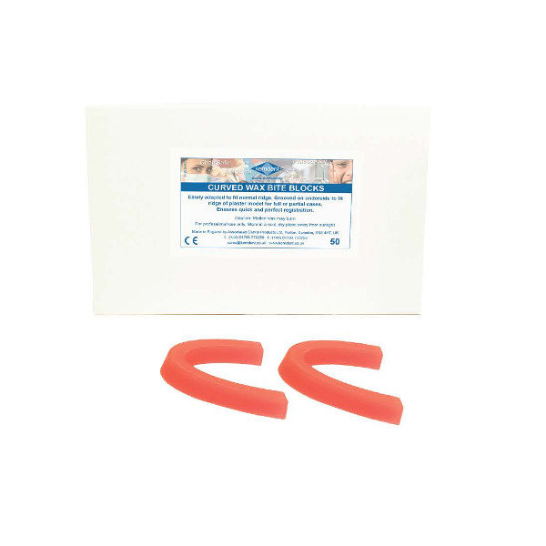 Wax Bite Blocks Curved MR Dental India